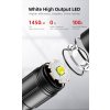 LED Baterka Klarus A2 Pro 1450lm, Focus system, USB-C nabíjateľný + Li-ion aku. Klarus 21700 4000mAh 3,6V