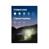 LED Baterka Klarus G15 + Li-ion 21700 5000mAh 3,6V 15A, Micro-USB nabíjateľný