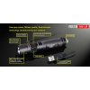 LED Baterka Klarus RS18 XM-L2 U2, USB nabijateľné, Praktik Set