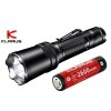 LED Baterka Klarus XT11R USB nabíjateľný + 1x Li-ion akumulátor Klarus 18650 2600mAh 3,7V