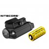 LED Baterka na krátku zbraň Nitecore NPL20 + 1x CR123A 3V jednorázová batéria