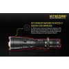 LED baterka Nitecore MH27UV CREE XP-L HI V3 biela + Červená, Modrá farba a UV LED, USB dobíjacie