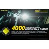 LED Baterka Nitecore P10ix + 1x Li-ion 21700 5000mAh, 4000lm, USB-C nabíjateľné