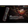 LED Baterka Nitecore P20i+1x Li-ion 21700 4000mAh 3,6V, USB-C nabíjateľné