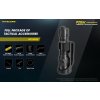 LED Baterka Nitecore P20iX+1x Li-ion 21700 5000mAh 3,6V, USB-C nabíjateľné