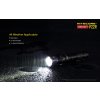LED Baterka Nitecore P22R+1x Li-ion aku. Nitecore 18650 3500mAh, 1800lm, USB-C nabíjateľné