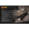 LED Baterka Nitecore P22R+1x Li-ion aku. Nitecore 18650 3500mAh, 1800lm, USB-C nabíjateľné
