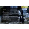 LED Baterka Nitecore P30, 1x Li-ion 21700 5000mAh, Full KIT