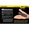 LED Baterka Nitecore SRT3 Defender