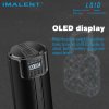 LED baterka s OLED displejom Imalent LD10, vstavaný Li-ion aku. 850mAh