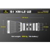 LED Baterka Xtar S1 3x XM-L2 U2