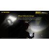 LED bicyklolé svietidlo Nitecore BR25 + 1x Li-ion 21700 5000mAh