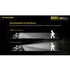 LED bicyklolé svietidlo Nitecore BR25 + 1x Li-ion 21700 5000mAh
