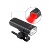 LED bicyklové svietidlo Gaciron V20C-600, USB nabíjateľný, 2v1
