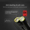 LED bicyklové svietidlo Gaciron V9D-1600, USB nabíjateľný, USB Powerbank + darček zadné svetlo W07R