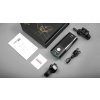 LED bicyklové svietidlo Gaciron V9D-1800, Limited Edition, USB nabíjateľný, USB Powerbank, Praktik Set