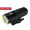LED bicyklové svietidlo Gaciron V9S-1000 Professional, USB nabíjateľný, USB Powerbank, Praktik Set