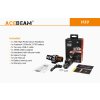 LED Čelovka a Powerbank Acebeam H30 XHP70.2LED+Červená a biela Nichia 219C 90+CRI LED, USB nabíjaťeľná, Praktik Set