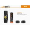 LED Čelovka a Powerbank Acebeam H30 XHP70.2LED+Červená a UV Nichia 276A 365nm LED, USB nabíjaťeľná, Praktik Set