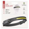 LED Čelovka EMOS P3541 COB LED so vstavaným Li-Pol 1200mAh aku., IR senzor