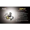 LED Čelovka Fenix HP11 R5 žltá
