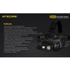LED Čelovka Nitecore HC65, USB nabíjateľná + aku. Li-ion 18650 3400mAh