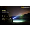 LED Čelovka Nitecore HC65, USB nabíjateľná + aku. Li-ion 18650 3400mAh
