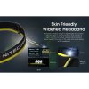 LED Čelovka Nitecore NU50 s ochranným senzorom intenzity, vstavaný Li-ion 21700 4000mAh, USB-C nabíjateľnáČierna
