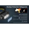 LED Čelovka Nitecore NU50 s ochranným senzorom intenzity, vstavaný Li-ion 21700 4000mAh, USB-C nabíjateľnáČierna
