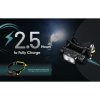 LED Čelovka Nitecore NU50 s ochranným senzorom intenzity, vstavaný Li-ion 21700 4000mAh, USB-C nabíjateľnáČierna