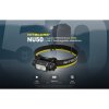 LED Čelovka Nitecore NU50 s ochranným senzorom intenzity, vstavaný Li-ion 21700 4000mAh, USB-C nabíjateľnáČierna