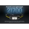 LED Čelovka Nitecore NU50 s ochranným senzorom intenzity, vstavaný Li-ion 21700 4000mAh, USB-C nabíjateľnáČierna