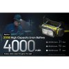 LED Čelovka Nitecore NU50 s ochranným senzorom intenzity, vstavaný Li-ion 21700 4000mAh, USB-C nabíjateľnáČierna