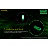 LED kľúčenka Nitecore TIKI GITD, Fosforeskujúce telo, Micro-USB nabíjateľná