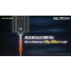 LED kľúčenka/ baterka Nitecore T4K 4000lm, vstavaný aku. Li-ion 1000mAh 3,6V, USB-C nabíjateľnáČierna