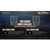 LED kľúčenka/ baterka Nitecore T4K 4000lm, vstavaný aku. Li-ion 1000mAh 3,6V, USB-C nabíjateľnáČierna