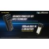 LED kľúčenka/ baterka Nitecore T4K 4000lm, vstavaný aku. Li-ion 1000mAh 3,6V, USB-C nabíjateľnáČierna