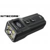 LED kľúčenka/ baterka Nitecore T4K 4000lm, vstavaný aku. Li-ion 1000mAh 3,6V, USB-C nabíjateľnáČierna