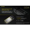 LED kľúčenka/ baterka Nitecore TUP 1000lm, vstavaný aku. Li-ion 1200mAh 3,6V, Micro-USB nabíjateľná Čierna