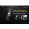LED kľúčenka/ baterka Nitecore TUP 1000lm, vstavaný aku. Li-ion 1200mAh 3,6V, Micro-USB nabíjateľná-Strieborná