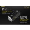 LED kľúčenka/ baterka Nitecore TUP 1000lm, vstavaný aku. Li-ion 1200mAh 3,6V, Micro-USB nabíjateľná-Strieborná