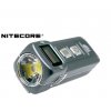 LED kľúčenka/ baterka Nitecore TUP 1000lm, vstavaný aku. Li-ion 1200mAh 3,6V, Micro-USB nabíjateľná-Strieborná
