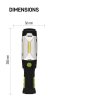 LED nabíjacia pracovná lampa EMOS 3W COB + 6x LED