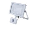LED reflektor 20W so senzorom 1600lm SAMSUNG CHIP Slim biely - 5 ROČNÁ ZÁRUKA!