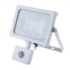 LED reflektor 20W so senzorom 1600lm SAMSUNG CHIP Slim biely - 5 ROČNÁ ZÁRUKA!