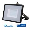 LED reflektor 30W 2400lm SAMSUNG CHIP Slim čierny - 5 ROČNÁ ZÁRUKA!
