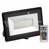 LED reflektor RGB 50W ,1500lm , s IR diaľkovým ovládaním čierny