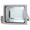 LED reflektor RGB 50W s RF diaľkovým ovládaním 4000lm šedý