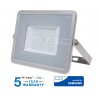 LED reflektor V-TAC 50W, 4000lm, SAMSUNG CHIP, Slim, šedý - 5 ROČNÁ ZÁRUKA!