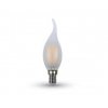 LED žiarovka E14, 4W, 400lm, Frost Cover, Plameň sviečky (POSLEDNÉ 2KS)